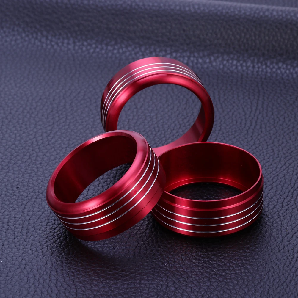 

2 Pcs Air Conditioner Conditioning Decorative Ring Climate Control Cover Button