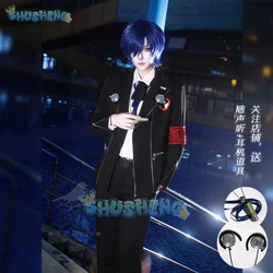 Yuuki Makoto Cosplay Costume Game Persona 3 High School Uniform Suits for Handsome Men Christmas Carnival Dress Party Shusheng