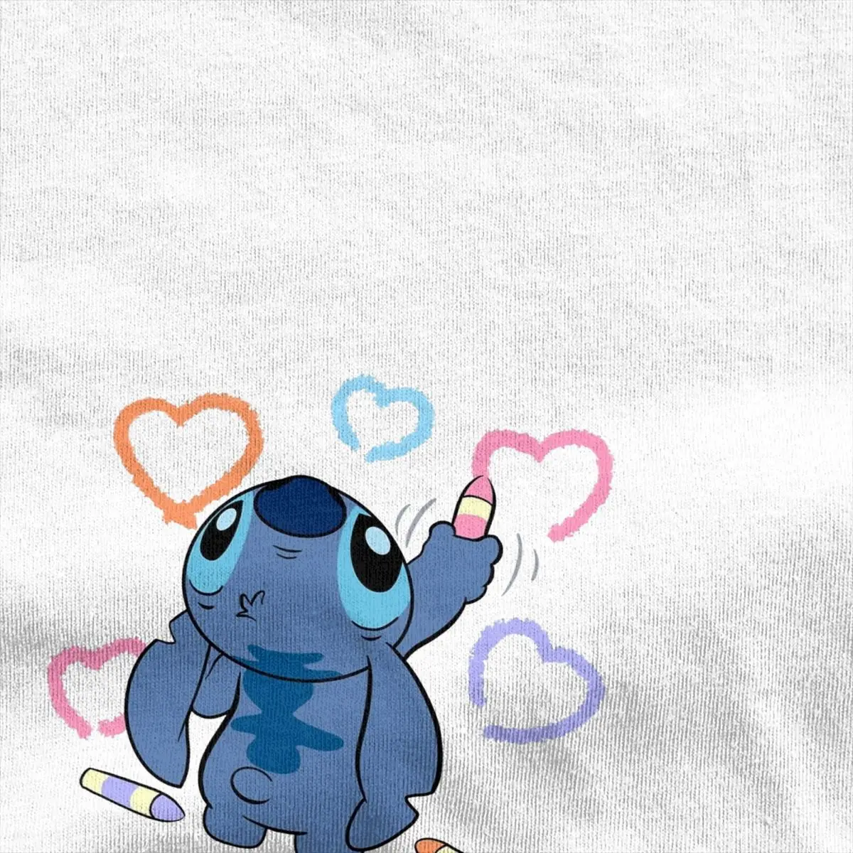 تي شيرتات تلوين غرزة للرجال والنساء إكسسوارات موضة 100% قطن تي شيرت تي شيرت ملابس مطبوعة #3