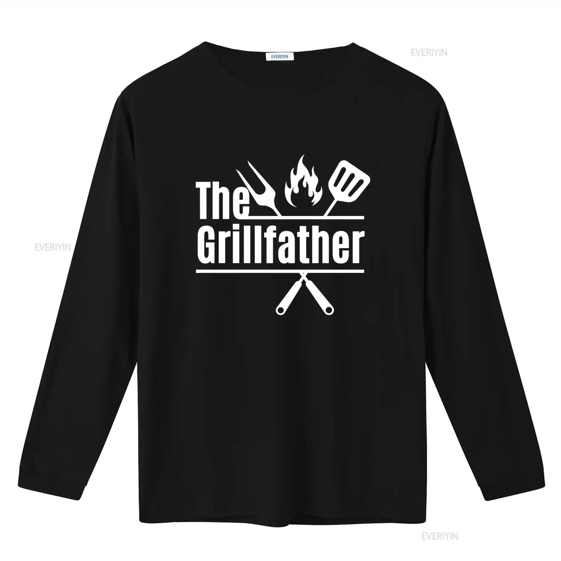The Grillfather Men's T Shirt Perfect Father's Day for Grill Masters BBQ Lovers Dads vintage Washed designer clothes Casual