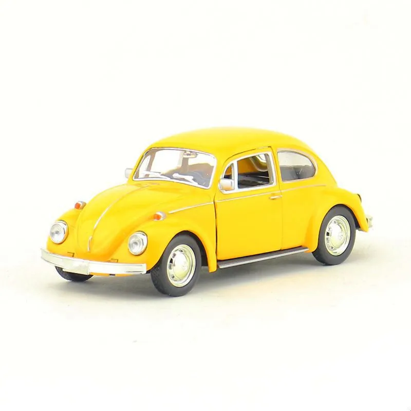 Newest Arrival Retro Vintage Beetle Diecast Pull Back Car Model Toy for Children Gift Decor Cute Figurines Miniatures