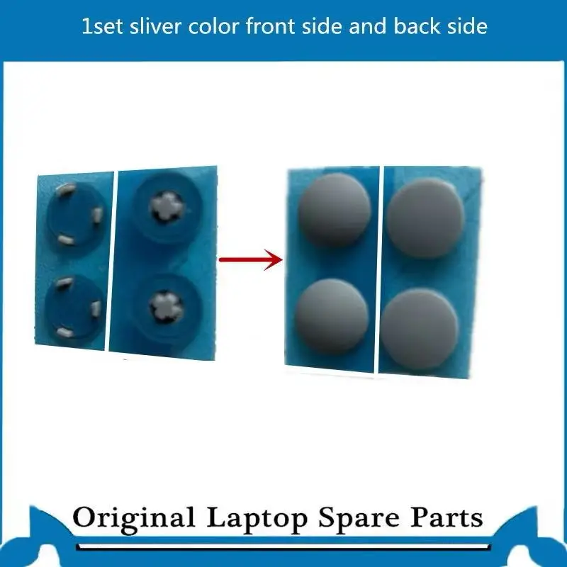 New For Surface Laptop 3 4 5 6 Rubber Feet Bottom Case Foot Pad 1872 1868 1952 1867 1950 1958 Sliver Gold Ice Blue Black