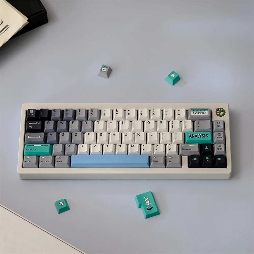 Future Archaeology PBT Original Factory Height, Sublimation, Mechanical Keyboard Cap