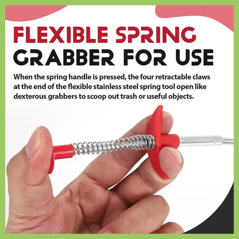 

ABJT-3 Pack Pick-Up Tool Set Magnetic Pick Up Tools Retrieving Telescoping Magnet Pickup Tools Bendable Curve Grabber