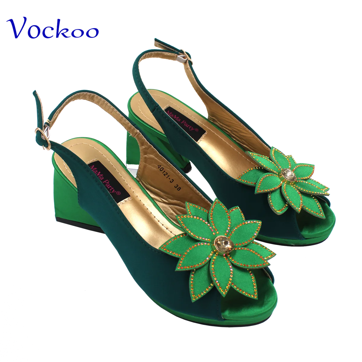 Sapatos de dedo apontado cor verde elegante e conjunto de bolsa para mulheres, saltos especiais com plataforma, moda africana, recém-chegados, 2024