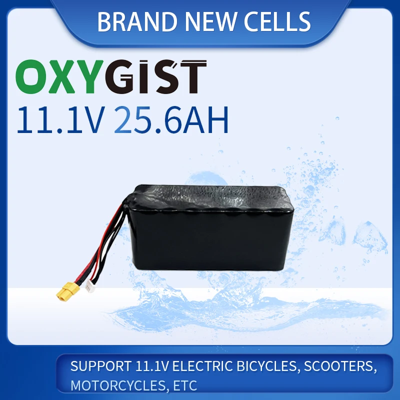 

11.1V 25.6Ah 3S8P 18650 12V lithium battery pack for UAV bait boat electric toy RC Airplane Drone Quadrotor Electric bicycle