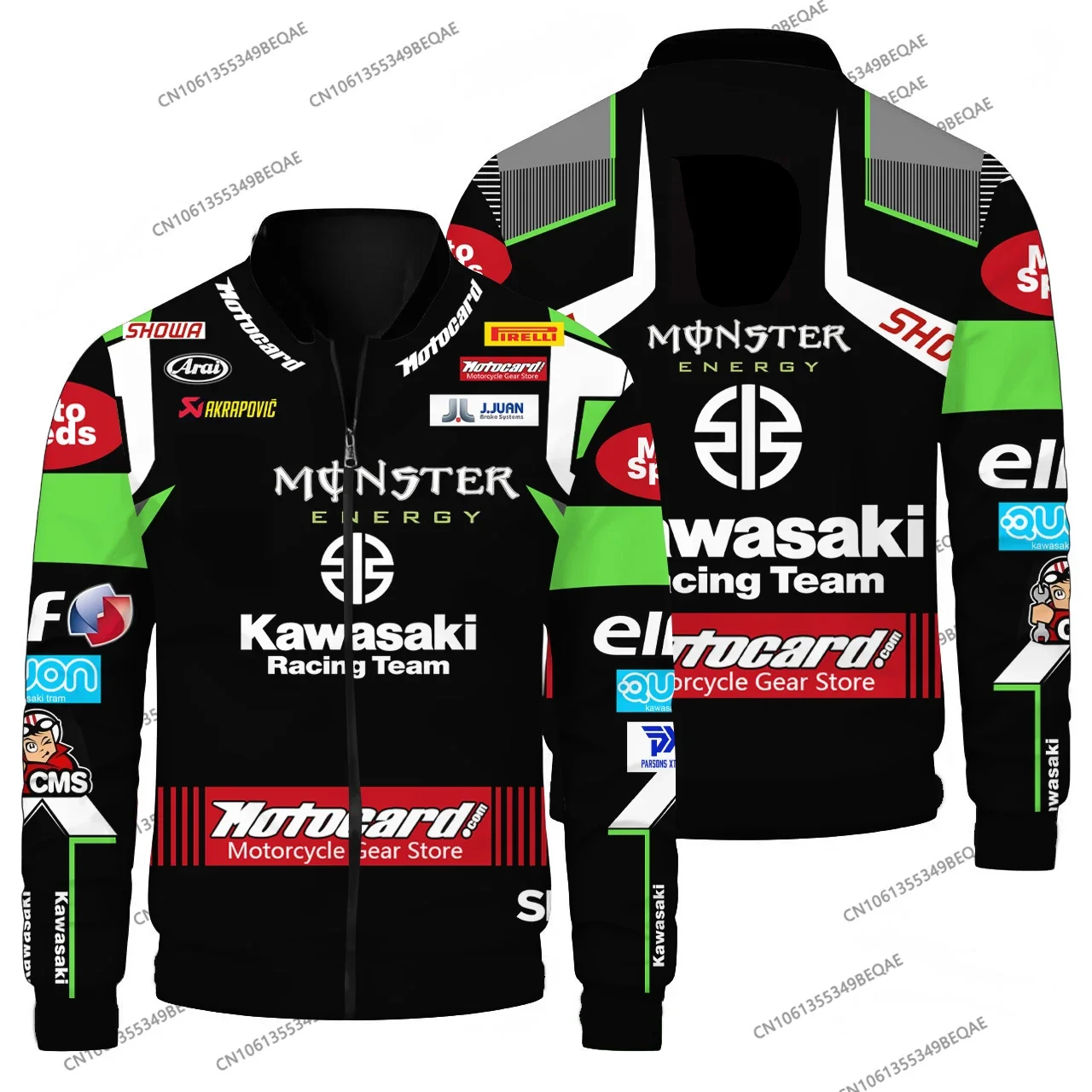 

New Kawasaki Men's Jacket 2025 High Quality Fashion Men's Top High Quality Street Cool Jacket