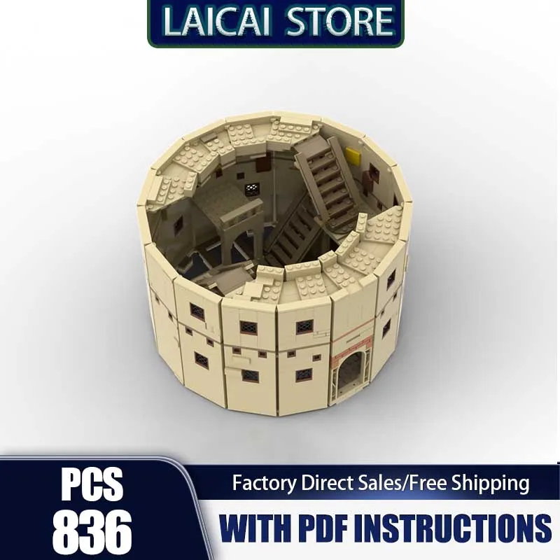 HP نموذج الفيلم Moc اللبنات برج مع نموذج متحرك التكنولوجيا الطوب لتقوم بها بنفسك تجميع اللعب البناء هدايا العيد