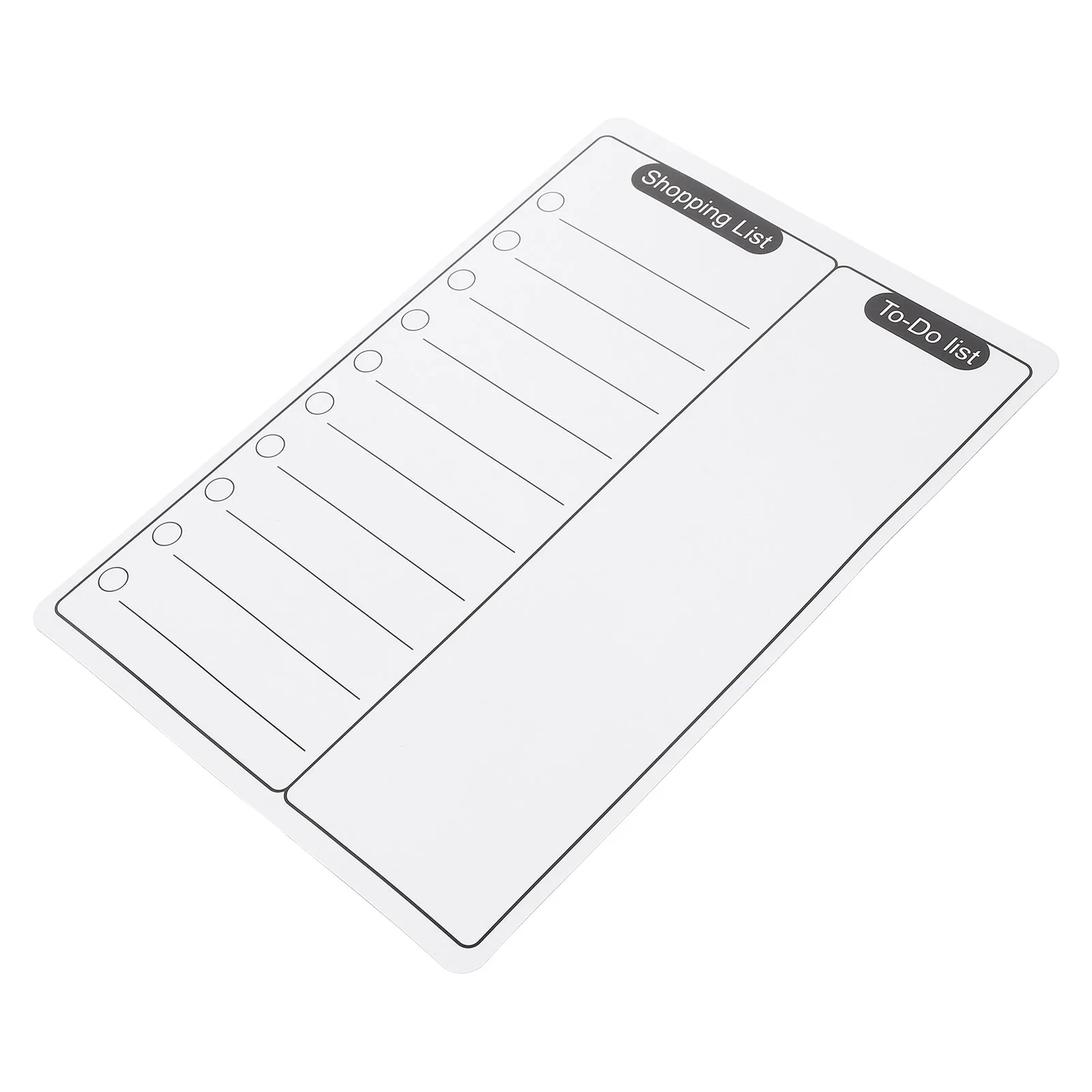 

Magnetic Plan Board Medium Size Lightweight Magnetic Whiteboard Fridge Schedule Message Notepad Refrigerator Magnet