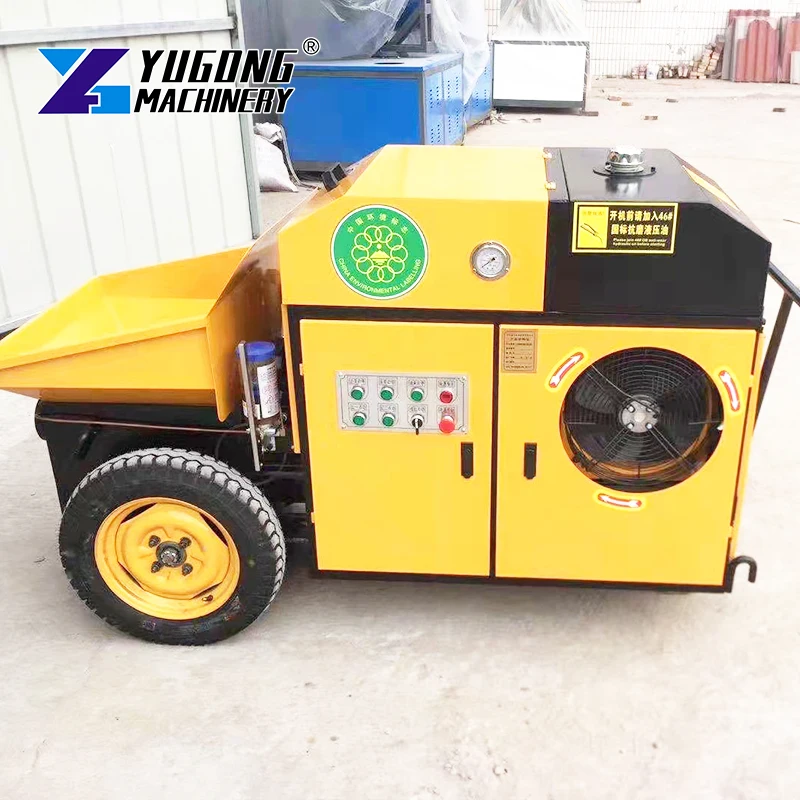 High Effiency Electric Tumbling Mixer 500L Portable with Tow Bar Easy Move for Farm Building Rural Road Customized