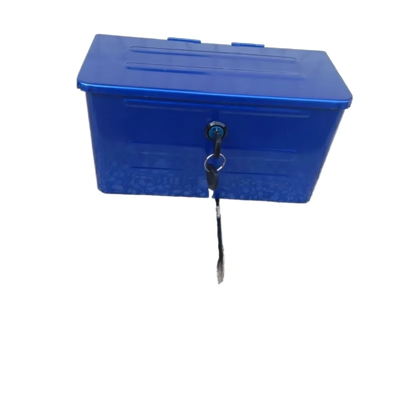 

Электрический трицикл с металлическим ящиком для инструментов: утолщенный, прочный, со скрытым замком – специальный аксессуар для хранения и организации в транспортном средстве