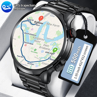 LIGE Smart Watch 1.95 inch Large Screen Bluetooth Calling Health Monitoring 500mAh Large Battery AI Voice Men Smartwatch EX100