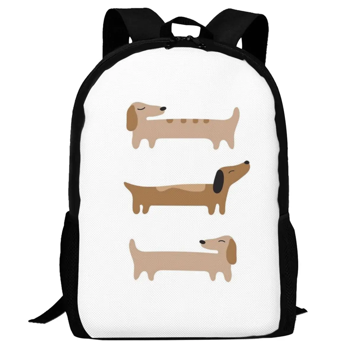 

Home Decor - Dachshund Backpack Daypack Large Capacity Boys Girls BookBag School Bag Shoulder Bags for Men Women