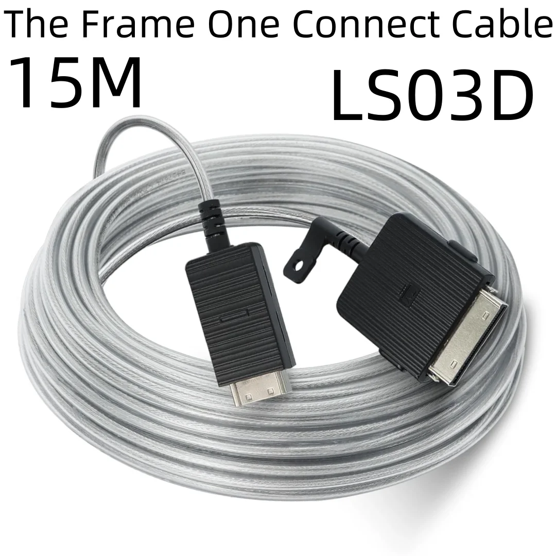 Extension Line One Connect Cable For Samsung QN43LS03DAF QN50LS03DAF QN55LS03DAFXZA QN65LS03DAFXZA QN75LS03DAFXZA QN85LS03DAFXZA