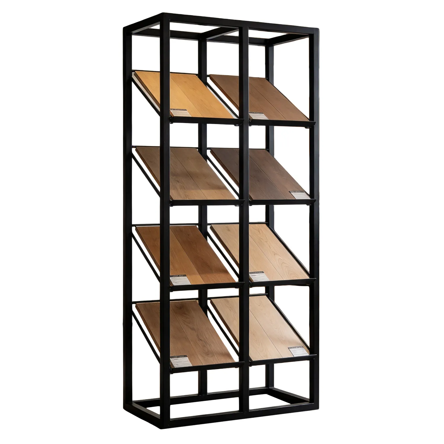 Wood Floor Sample Rack Tile Display  Display Rack Stone Rock Slate Swatch Rack Floor Wall Tile Shelf