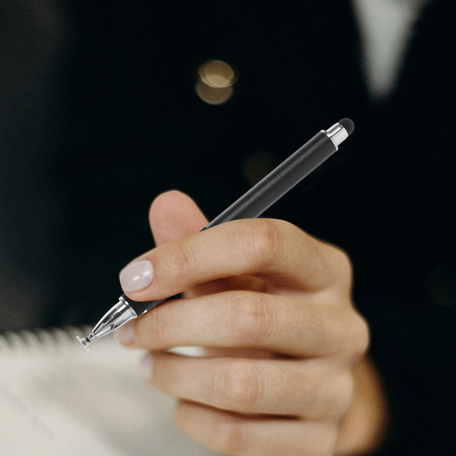 50pcs Silicone Stylus Tips Replacement for Touch Screen Pens Capacitive Nibs Scribe Pencil Lead Universal Writing Accessories