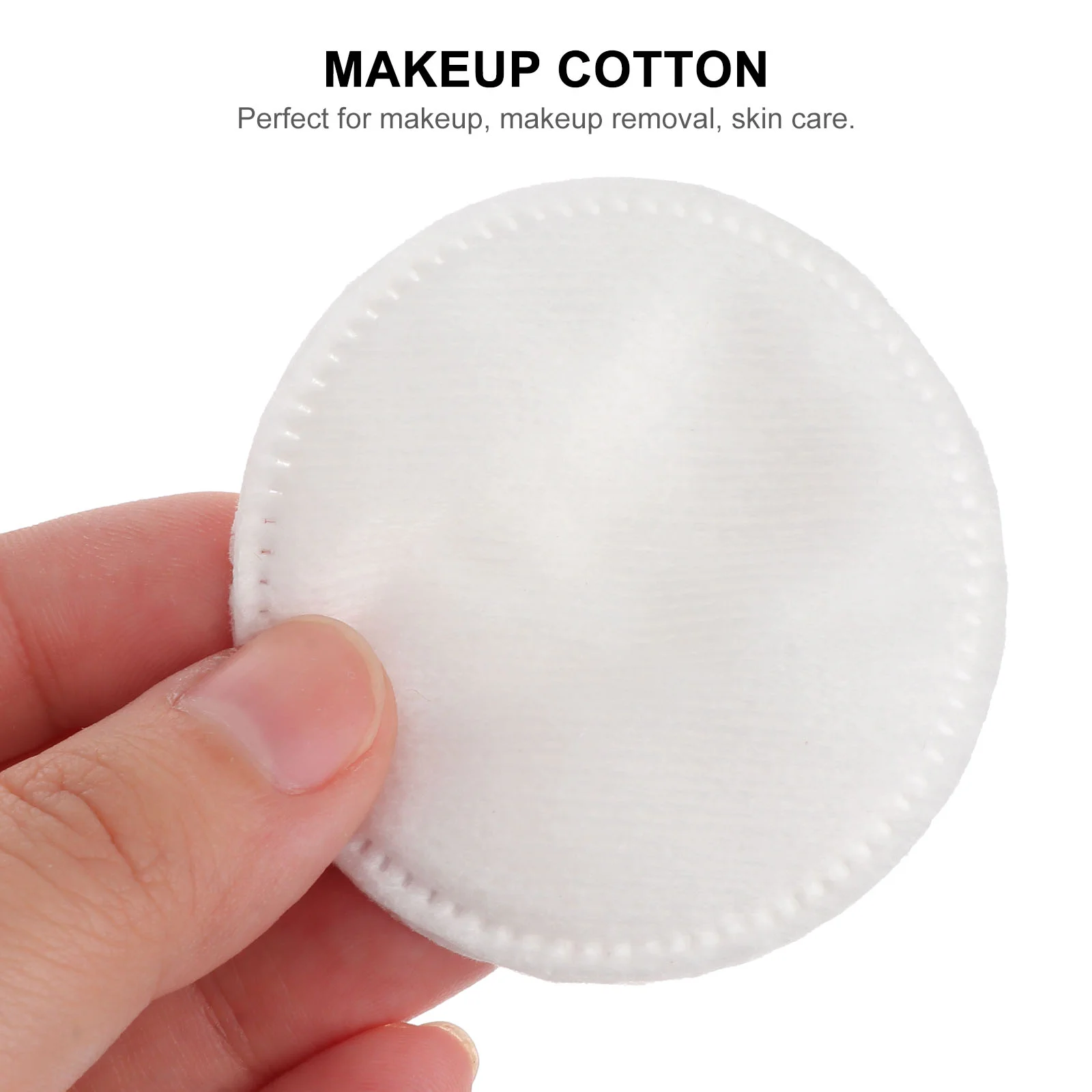 200 Pcs Make up Remover Wipes Facial Cotton Pads Cleansing for Face White Makeup Travel