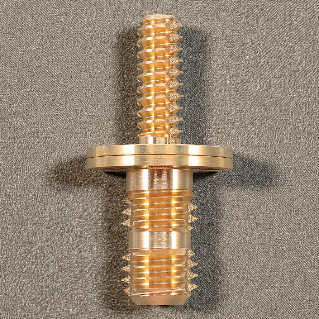 

High Strength Copper Pool Cue Joint Screw for Reliable Connection Smooth Gameplay Versatile Compatibility Pool Cue Connecting