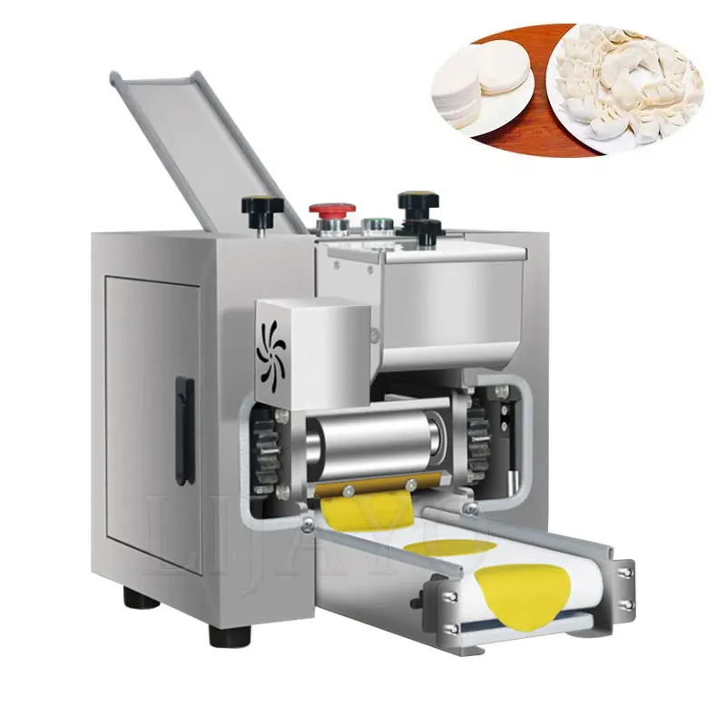 

Stainless Steel Wonton Dough Sheet Making Noodles MachineAutomatic Dumpling Wrapper