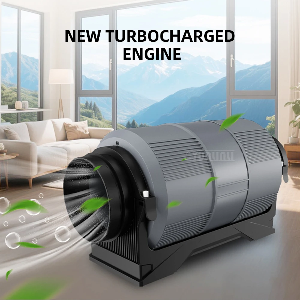 Kitchen Ventilation Fan Dual Speed Switch Exhaust Fan Household Silent Duct Fan