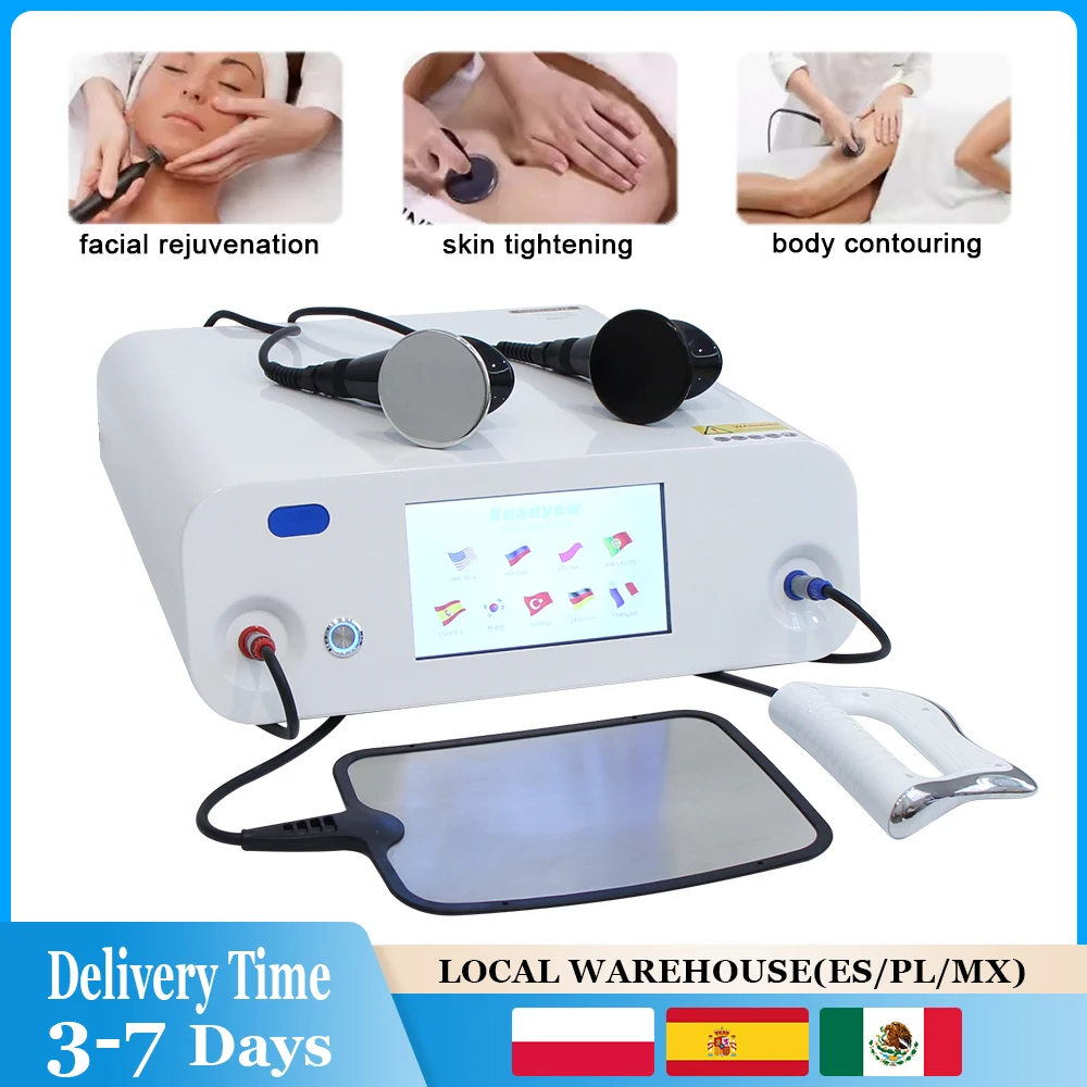 INDIBA 448Khz Terapia Termica Tecnologia Macchina di Bellezza Cura Del Corpo Lifting Del Viso Alleviare Dolore Perdere Peso Dispositivo SPA Rassodamento Della Pelle