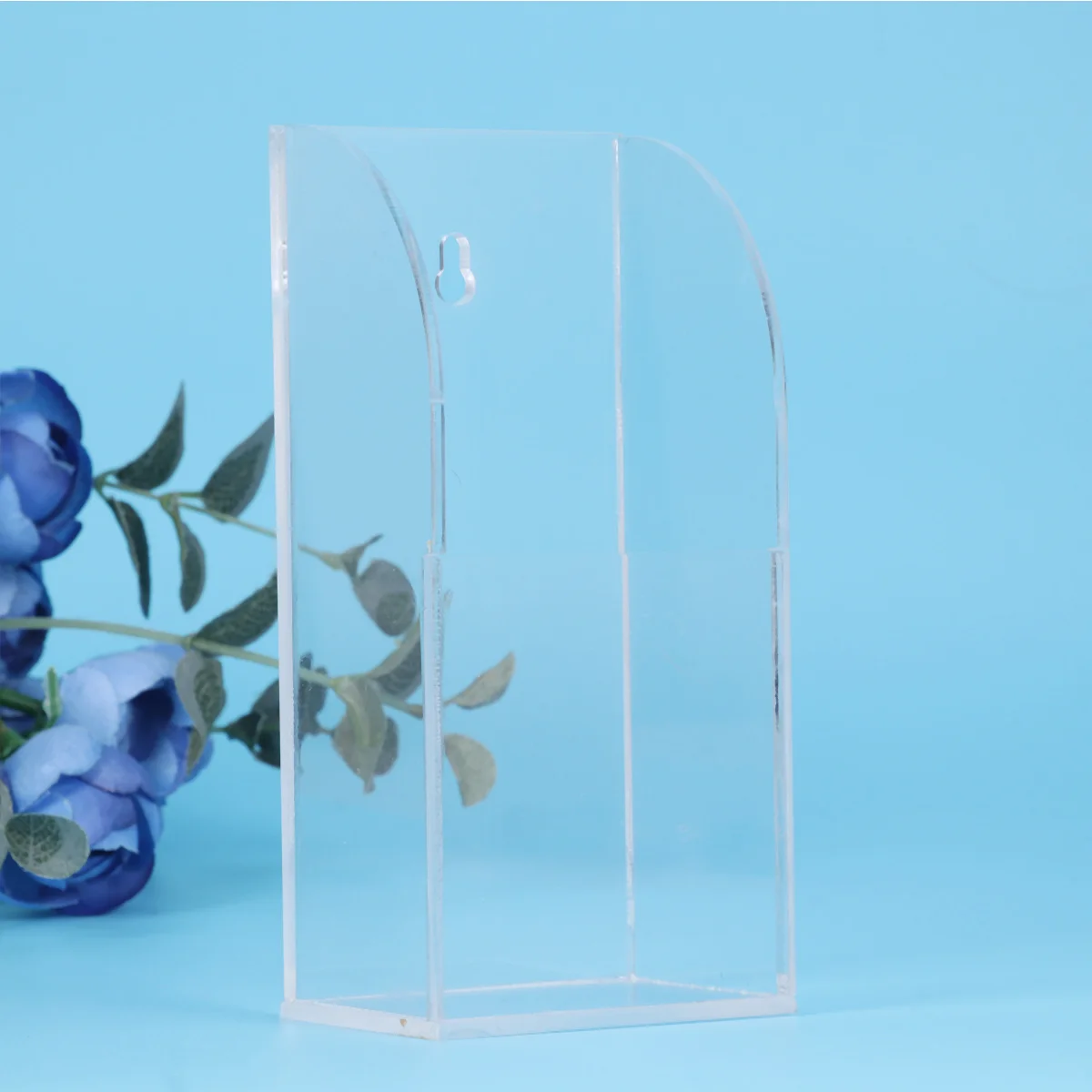 Hängende Aufbewahrungsbox für Fernbedienung und Handy-Laderack, Organizer, einzelner Gitterhalter, Ständer, Behälter, Heimdekoration