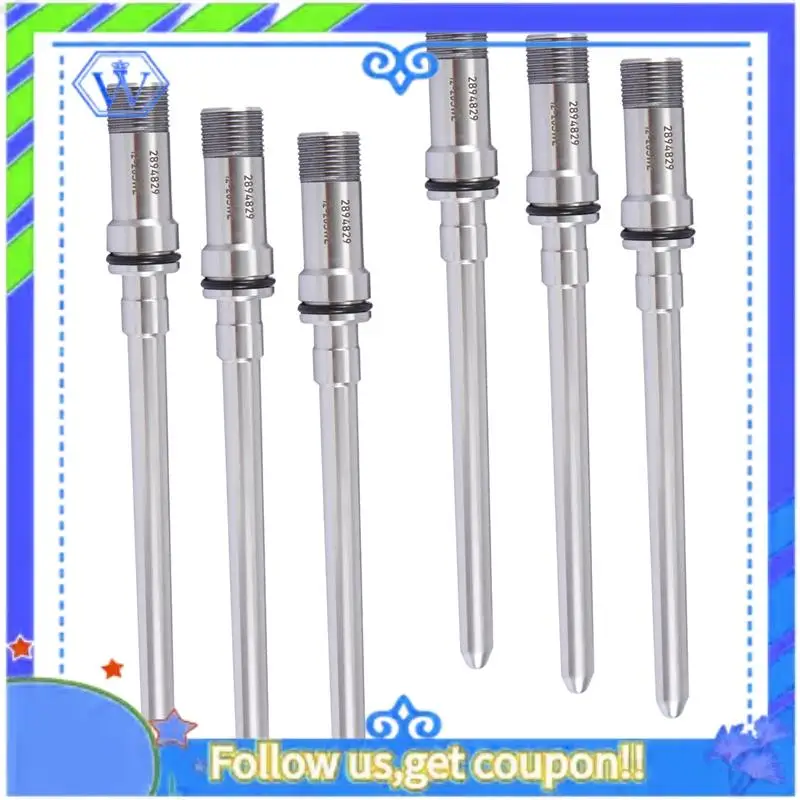 M46K-6Pcs 연료 공급 인젝터 커넥터 인젝터 가이드 튜브 2894829 Cummins ISX15 디젤 엔진 용 액세서리 부품