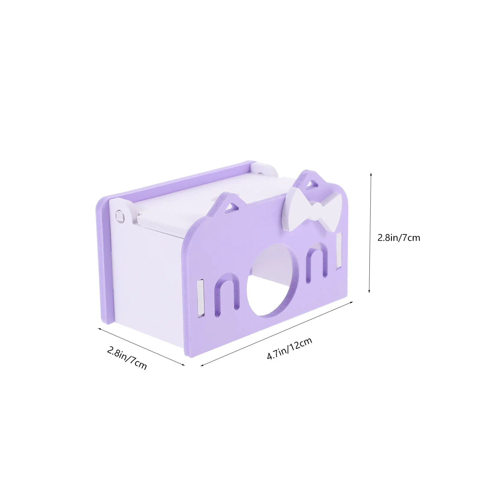 Hamster Hideout Slide Villa for Small Pets Hamster Cage Hideaway Play Rest Shelter Fun Exploration Tunnel Decorative Rat