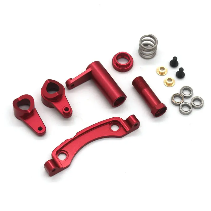 ZD Racing DBX-10 10427S 9106S 1/10 RC Conjunto de direção de peças metálicas para carros de controle remoto