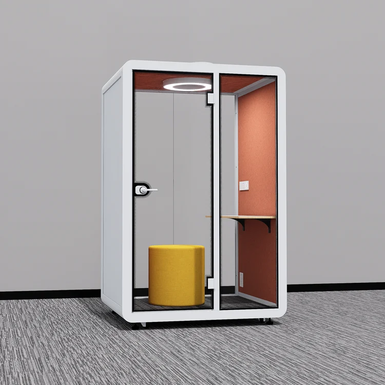 Open Office Phone Soundproof Booth Quiet Call Soundproof Office Pod Private Conversation Soundproof Room