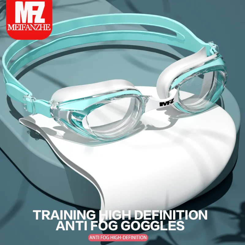 New Small Frame Waterproof Anti-fog Adjustable Swimming Goggles for Men and Women