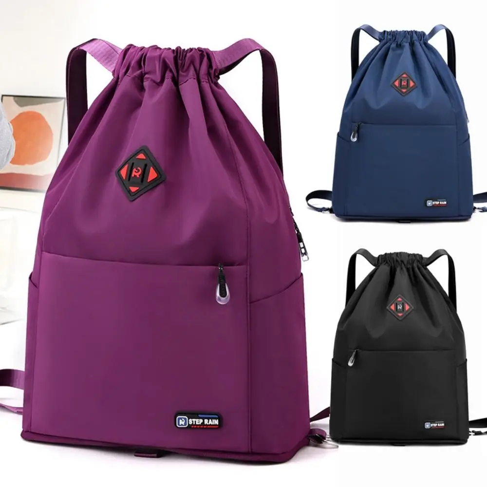 

Модный оксфордский дорожный рюкзак, однотонная водонепроницаемая школьная сумка, складная прочная сумка для женщин и мужчин