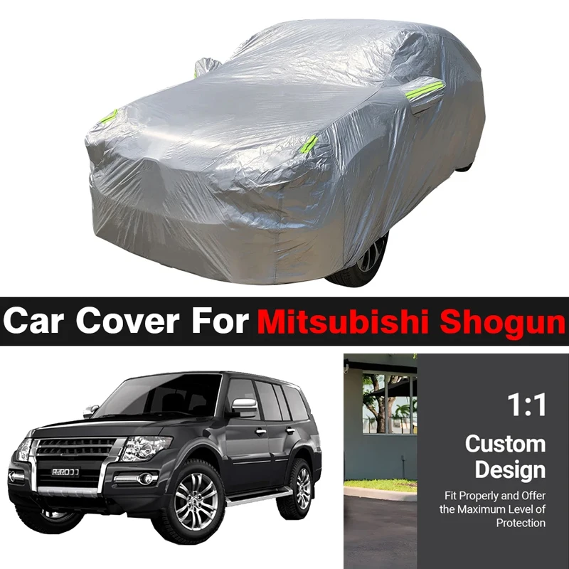 

Car Cover Outdoor Anti-UV Sun Shade Snow Rain Wind Protect SUV Cover For Mitsubishi Pajero Shogun Montero