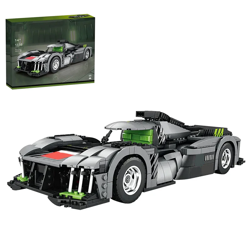 مجموعة مكعبات بناء أوتو تكنيك 9X8 للبالغين، مجموعة نماذج السيارة، ألعاب أطفال هدية للأولاد والأطفال 1338 قطعة