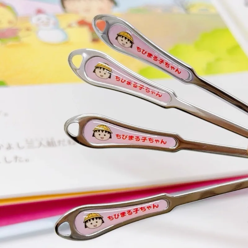 Lucu ‌ Sakura Momoko ‌   Sendok Telinga Kepala Bulat Tanpa Menyakiti Telinga Pembersih Telinga Artefak Kartun Liontin Portabel Hadiah Natal