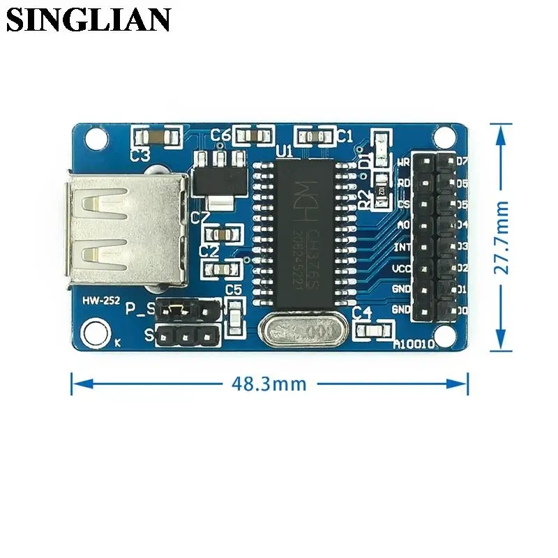 CH376S USB Module USB Disk Read-write Module USB Main Interface Module