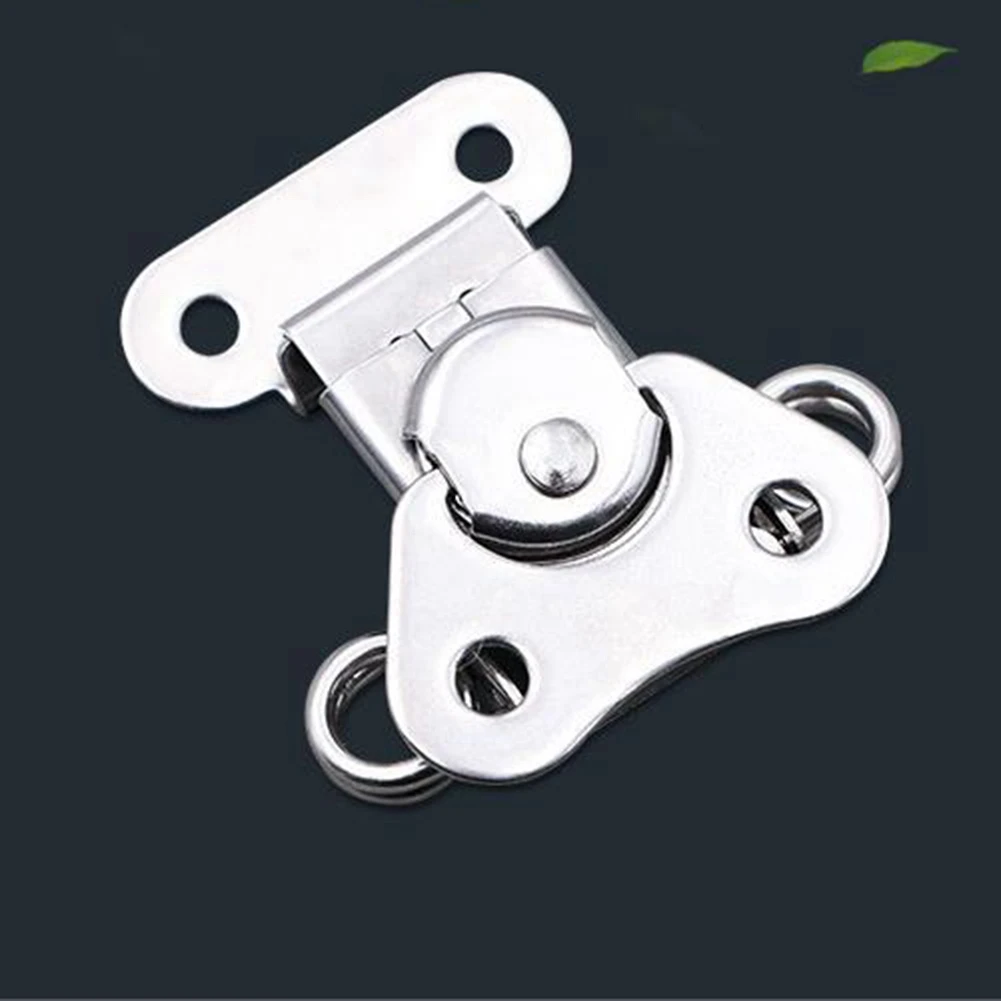 304 Stainless Steel Draw Latch Butterfly with Keeper and Spring Twist Lock for Case, Assembling Boxes, (6 Pieces)