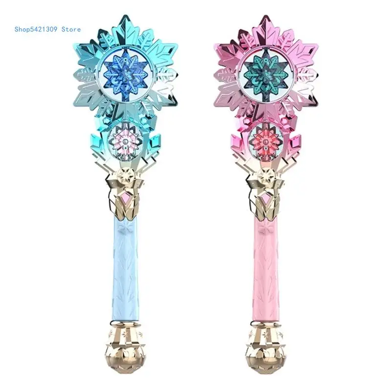 LED Light Up Wand Handheld Fairy Toy Birthday Gift Glowing the Dark Girl Cosplay Costume Flashing Toy