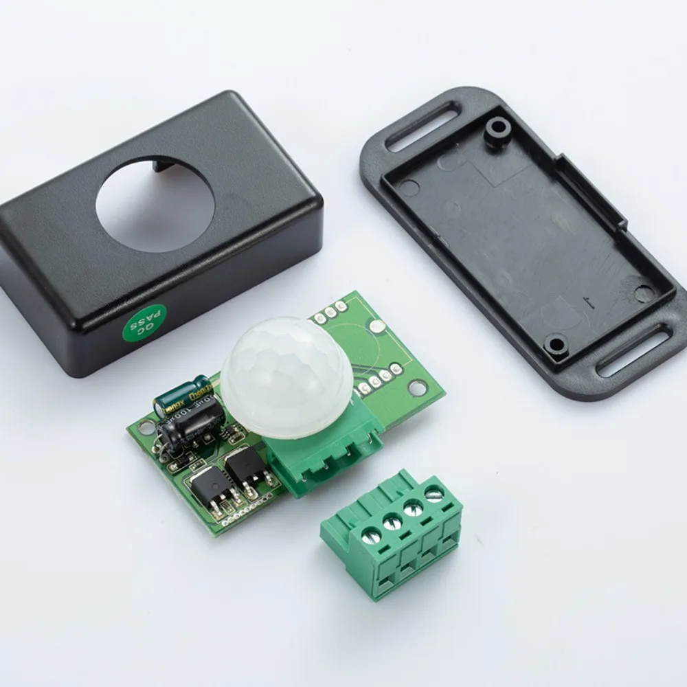 Automatic Infrared Sensor Switch Adjustable Delay Low Pressure Infrared Human Body Sensor Light Switch Module Energy-saving