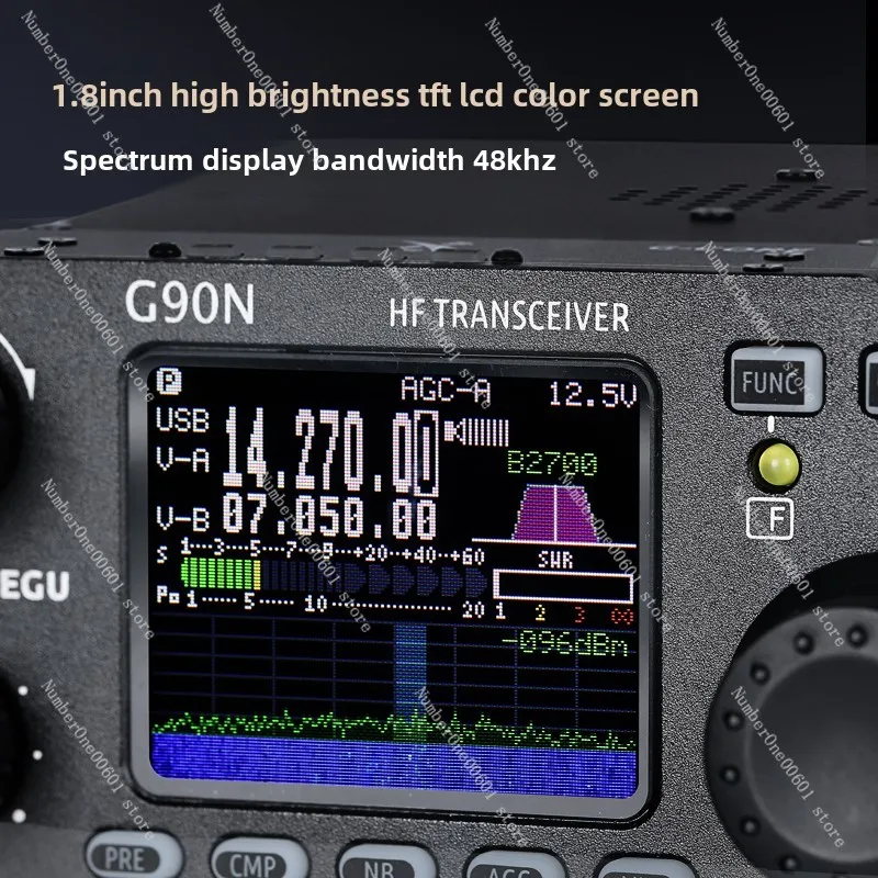 G90N SDR Portable Backpack 10W Shortwave Radio with Built-in Antenna and Detachable Panel Compatible with G90S view 4