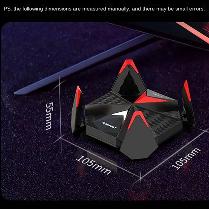 

A45F- Wi-Fi маршрутизатор 5,8G 7G трехдиапазонный гигабитный 5374 Мбит/с беспроводной маршрутизатор Wi-Fi6 пластиковый усилитель сигнала Wi-Fi вилка стандарта США