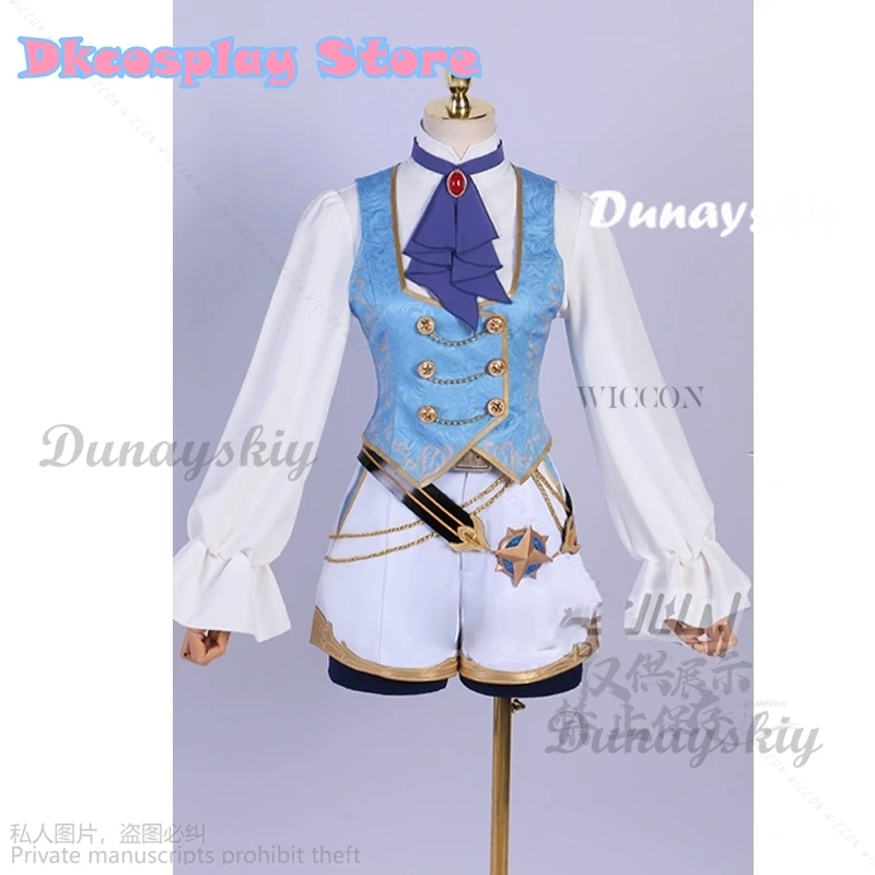 YOISAKI KANADE Cosplay Costume Game Project Sekai Cosplay Fancy Party Suit Vest Shirt Pants Halloween Uniforms Cos Wig Roleplay