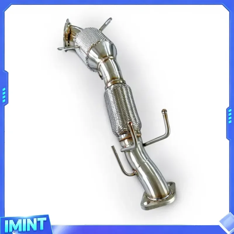 Sonicdiy Catalytic Converter Exhaust Downpipe for Focus 1.5T 2020-2023 Direct Bolt Sound