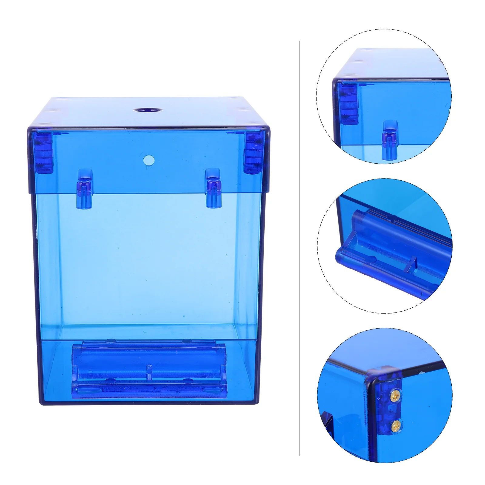 

Bird Bath Basin Thickened Safe Lightweight Parrot Bathtub for Sparrow Pet Shower Box Hanging Bird Cage Bathing Tub Supply