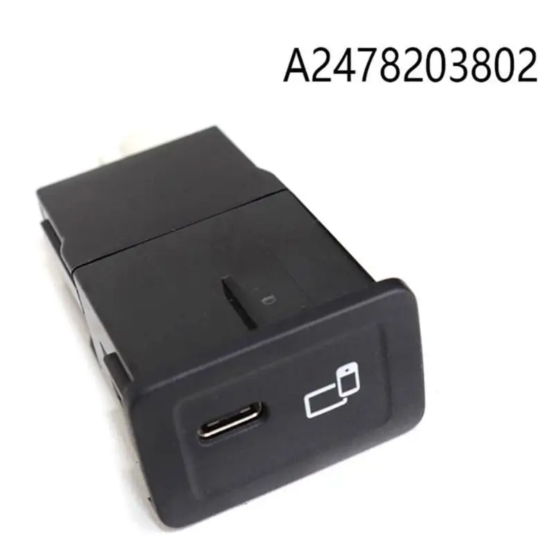 

652F Car USB Plug 2478203802 A2478203802 Card Reader for W177 W247 C118 H247 X247 Replacement USB