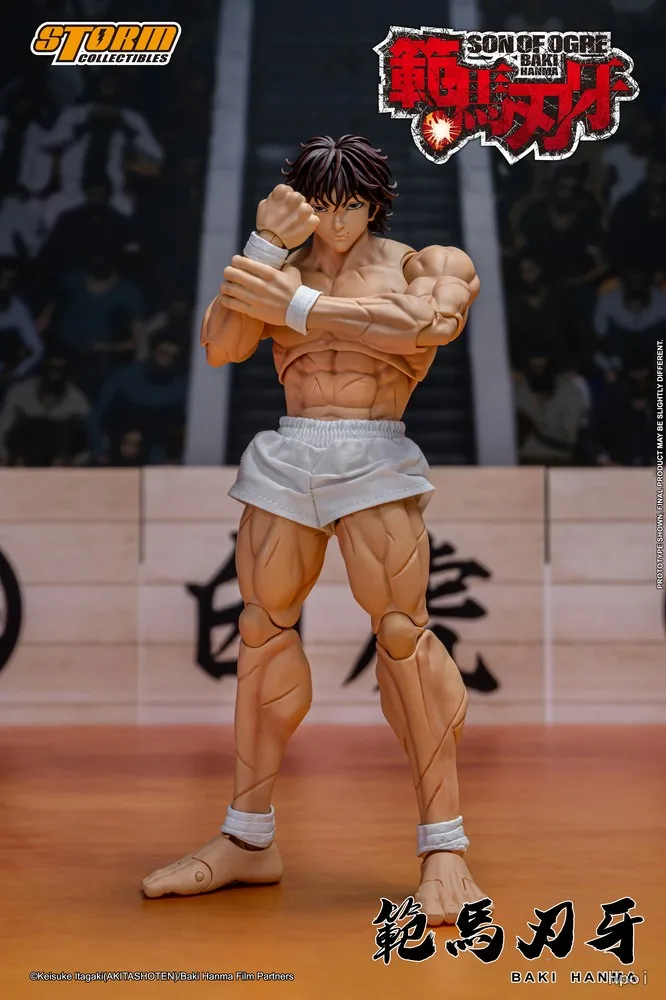 【Op voorraad】Originele Storm Collectibles BAKI Hanma Baki 1/10 Anime Action Figure Model Speelgoed Gift Collectie Ornamenten