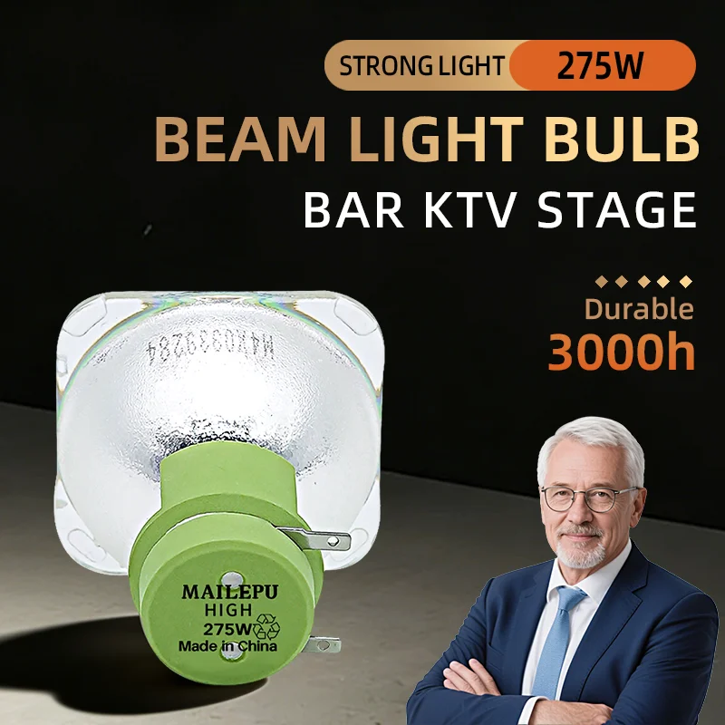 

Platinum Series 12R 275W Stage Lighting Beam Moving Head Light Bulb-for Live Events, Concerts, and Disco