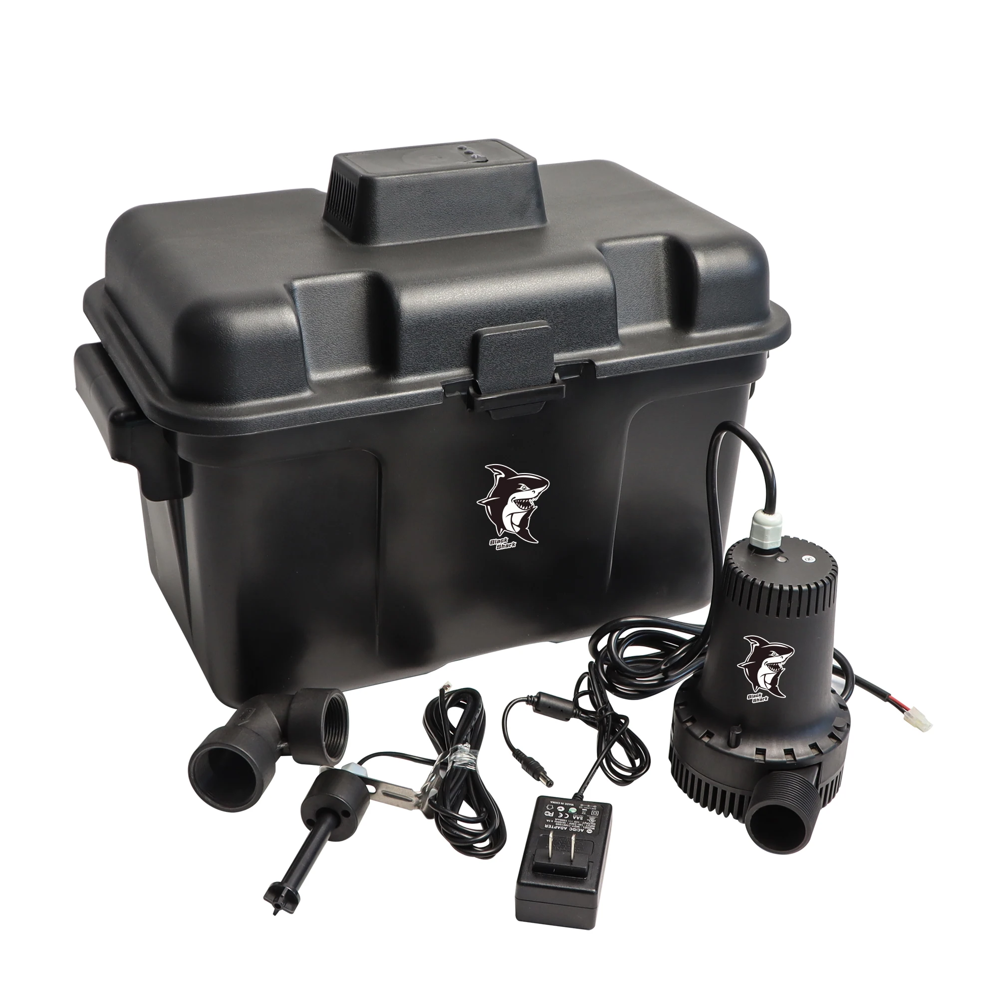 Float Switch Smart Emergency Basement Flood Pump High Flow Battery Backup Sump Pump for Flood Prevention