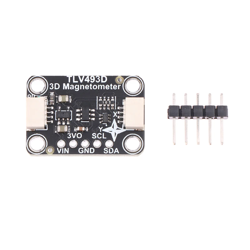 1 PCS Black 4366 TLV493D Triple-Axis Magnetometer - STEMMA QT QWIIC TLV493D Module