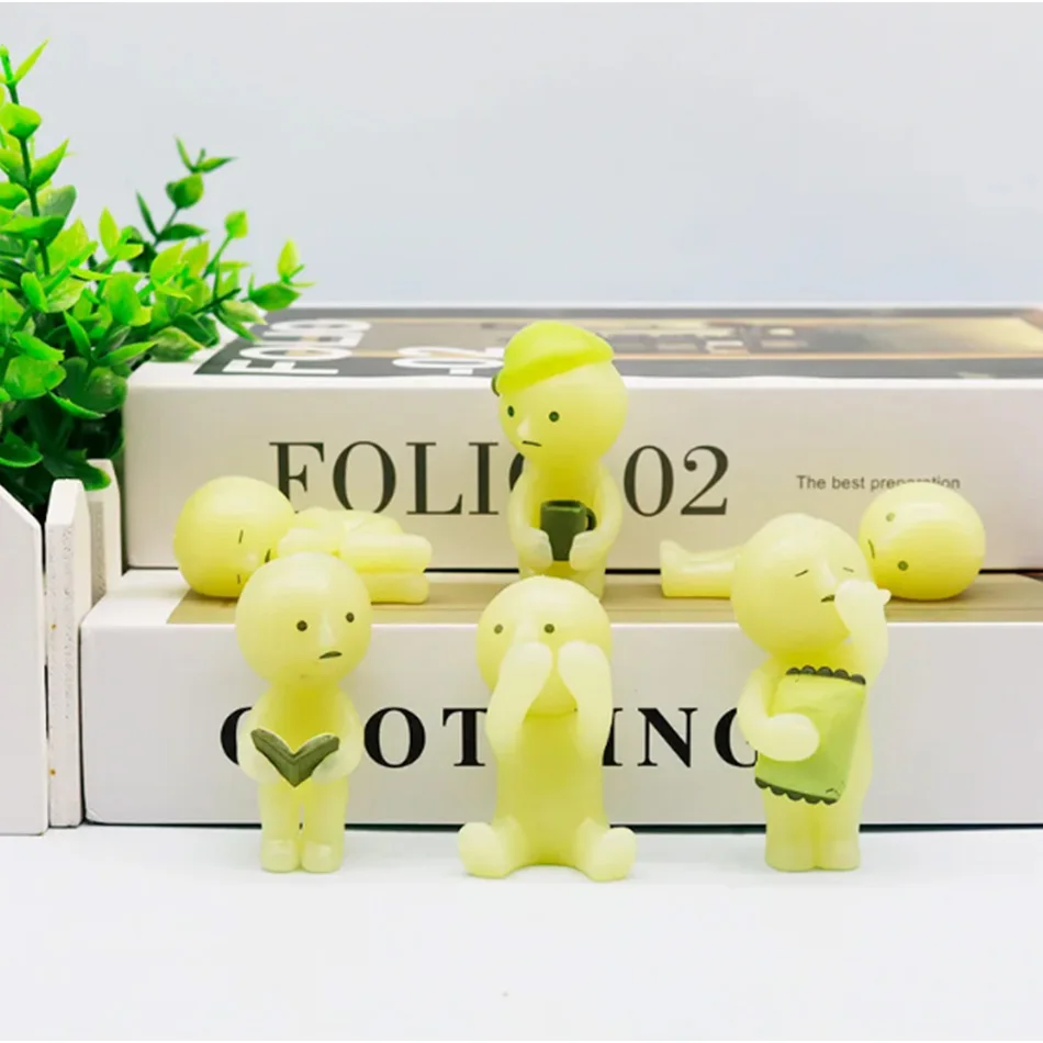 Scatola cieca Serie camera da letto Figura anime Surpris Giocattoli nottilucenti Modello Raccogliere bambola Decorazione Accessorio Regalo di Natale per bambini